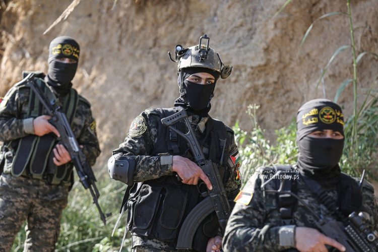 سرايا القدس تبدأ مناورات “عزم الصادقين” العسكرية في قطاع غزة