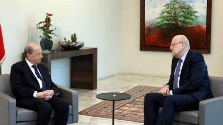 ميقاتي أودع الرئيس عون تشكيلة حكومية “يراها مناسبة”