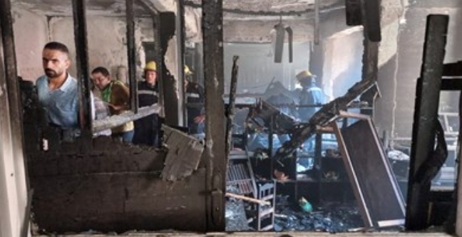 مصر: مصرع وإصابة أكثر من 70 شخصاً بحريق كنيسة أبو سيفين في إمبابة