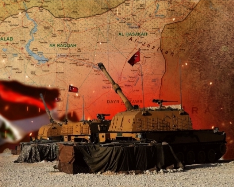 هجوم تركي غادر شمالي سوريا!!