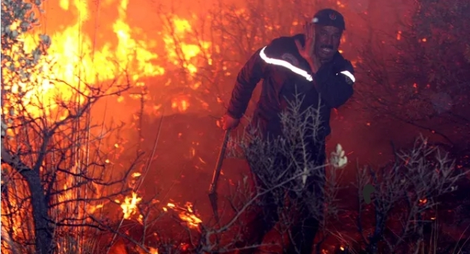 الجزائر تعلن السيطرة على سلسلة حرائق أودت بحياة 37 شخصا