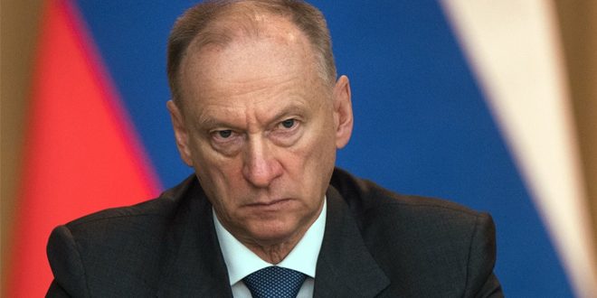 باتروشيف: إن قصف النازيين لمحطة زابوروجيه يشكل خطراً على أمن المنطقة