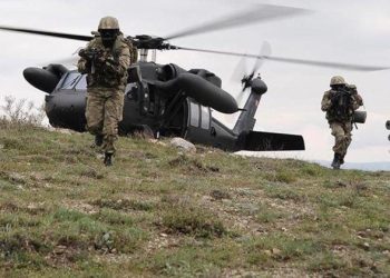 تحطم مروحية تركية شمالي العراق وفقدان أحد العسكريين