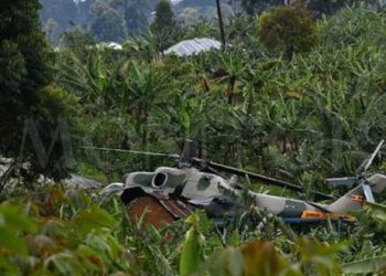 تحطم مروحية عسكرية غرب أوغندا