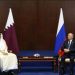 بوتين خلال لقائه أمير قطر: العلاقات بين قطر وروسيا تتطور بنجاح
