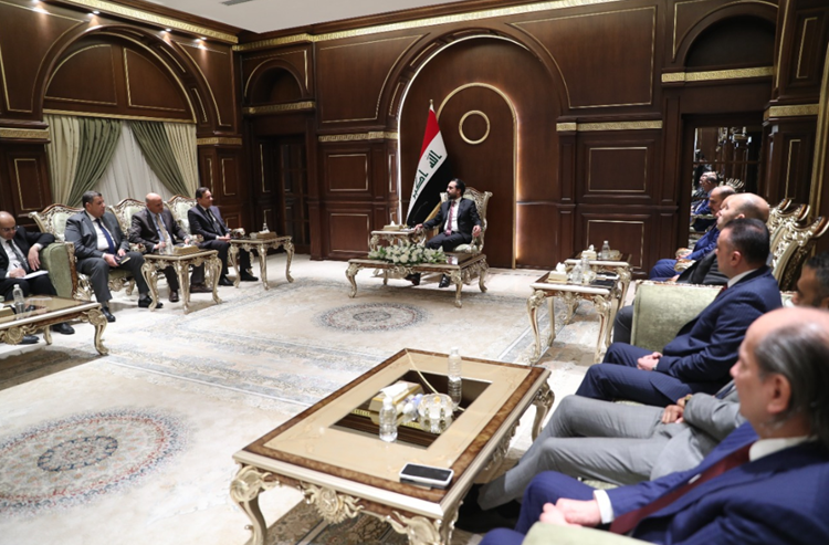 رئيس البرلمان العراقي: ندعم تعزيز التعاون مع مصر
