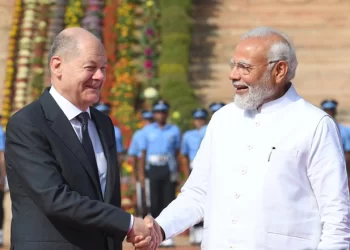 شولتس في الهند لمناقشة سبل زيادة التبادل التجاري بين البلدين