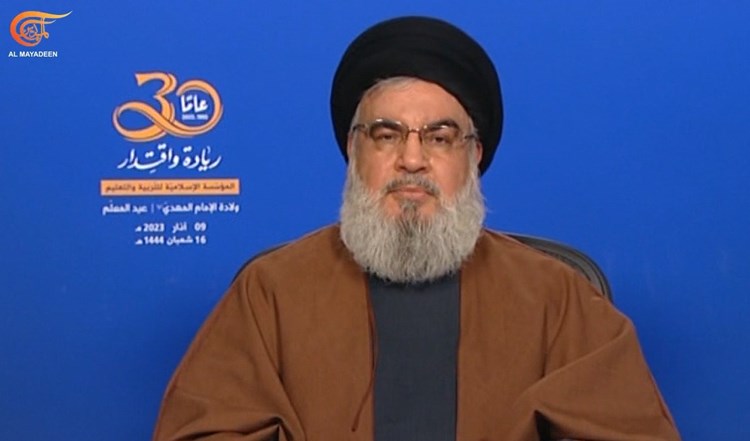 نصر الله: الولايات المتحدة شريكة الفساد في لبنان.. ولن نخضع لشروطها