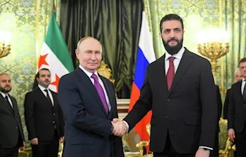 بوتين يلتقي الشرع: مستعدون للتعاون في إعادة إعمار سوريا