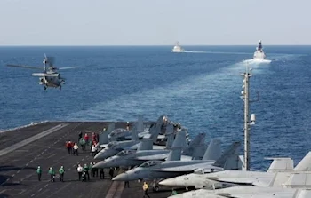 «بروفة» اشتباك بحري: «لينكولن» تبتعد عن إيران