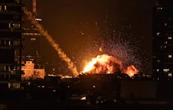 الصواريخ الإيرانية تضرب مجمّعين صناعيين في الأراضي المحتلة