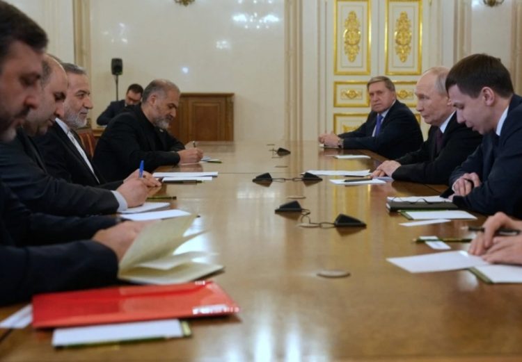 بوتين لعراقتشي: سنبذل كل ما يلزم لمصلحة إيران وضمان السلام في المنطقة